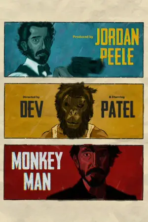 Poster to the movie "Monkey Man" #598326