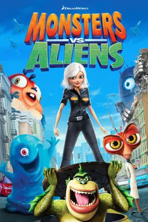 Poster to the movie "Monsters vs Aliens" #647982