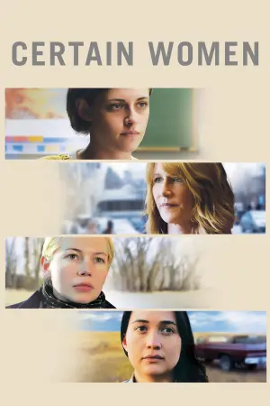 Poster to the movie "Certain Women" #145029