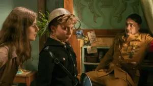 Backdrop to the movie "Jojo Rabbit" #625428