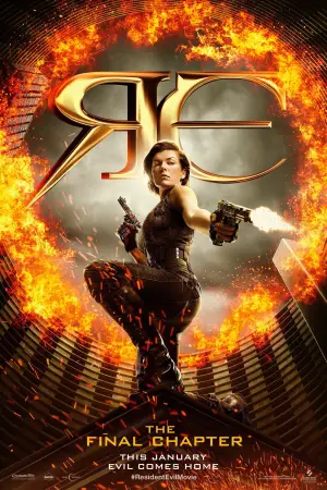 Poster to the movie "Resident Evil: The Final Chapter" #691546