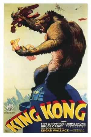 Poster to the movie "King Kong" #728289