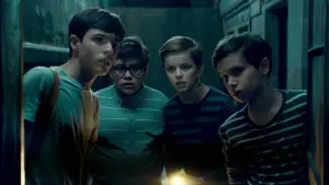 Backdrop to the movie "While the Wolf