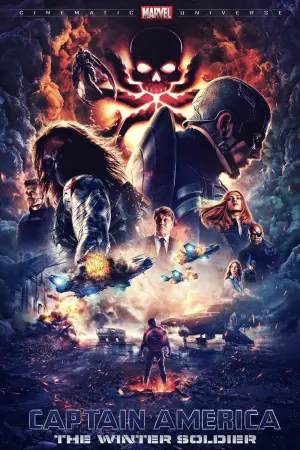 Poster to the movie "Captain America: The Winter Soldier" #781884