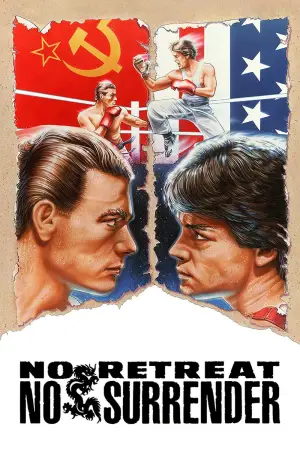 Poster to the movie "No Retreat, No Surrender" #536264