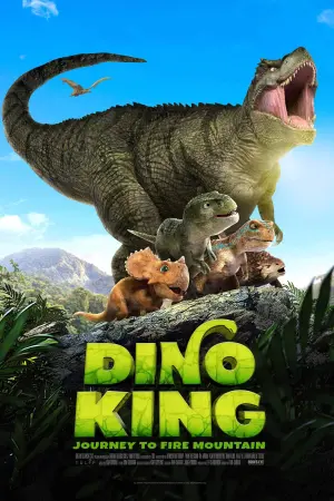 Poster to the movie "Dino King: Journey to Fire Mountain" #359856