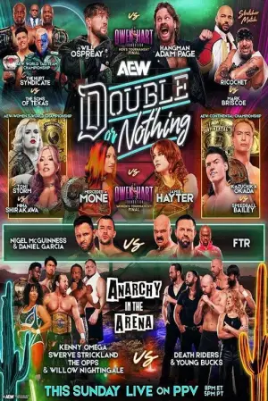 Poster to the movie "AEW Double or Nothing 2025" #688197