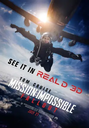 Poster to the movie "Mission: Impossible - Fallout" #579087
