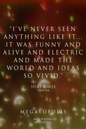 Poster to the movie "Megalopolis" #596068