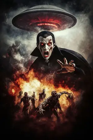 Poster to the movie "Vampire Zombies...from Space!" #539283