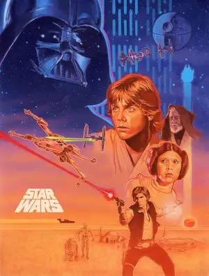 Poster to the movie "Star Wars" #546932