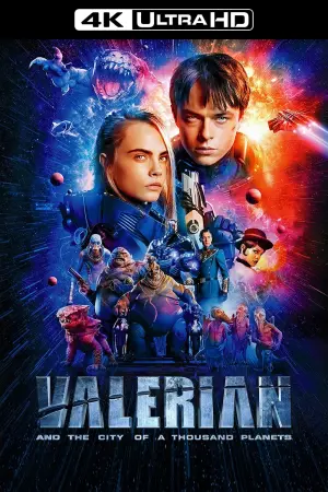 Poster to the movie "Valerian and the City of a Thousand Planets" #39787