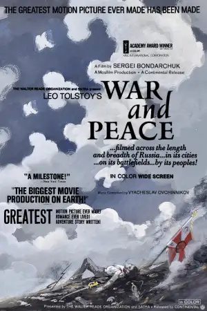 Poster to the movie "War and Peace" #817498