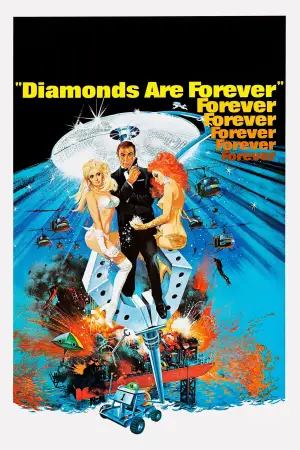 Poster to the movie "Diamonds Are Forever" #683810