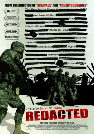Poster to the movie "Redacted" #670127