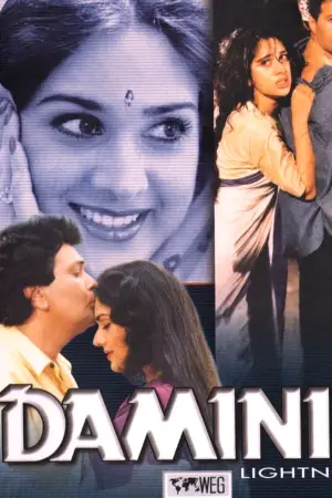 Poster to the movie "Damini" #671007