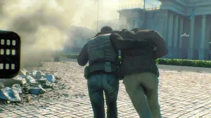 Backdrop to the movie "Resident Evil: Damnation" #258919