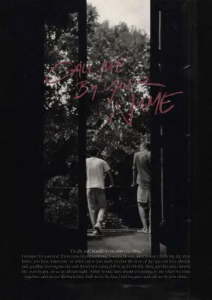 Poster to the movie "Call Me by Your Name" #750229