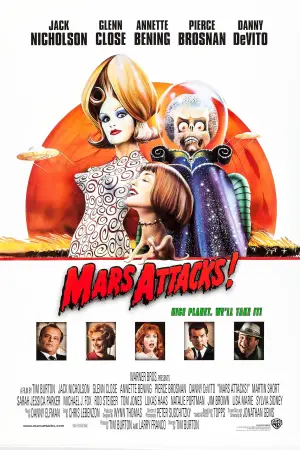 Poster to the movie "Mars Attacks!" #650607