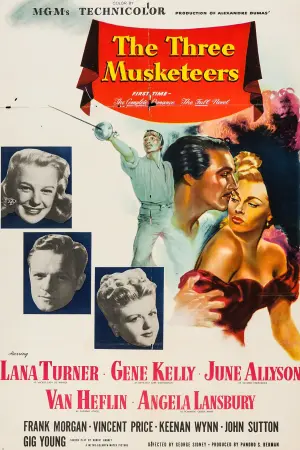 Poster to the movie "The Three Musketeers" #354484