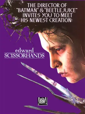 Poster to the movie "Edward Scissorhands" #835475