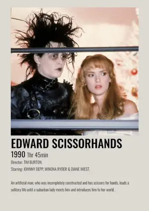 Poster to the movie "Edward Scissorhands" #31877