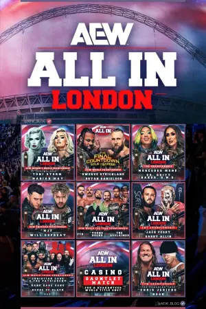 Poster to the movie "AEW All In 2024: London" #706270