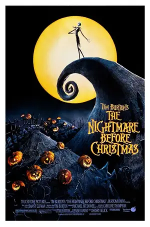 Poster to the movie "The Nightmare Before Christmas" #589580