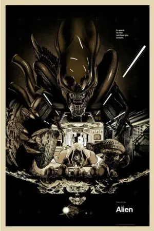 Poster to the movie "Alien" #549321