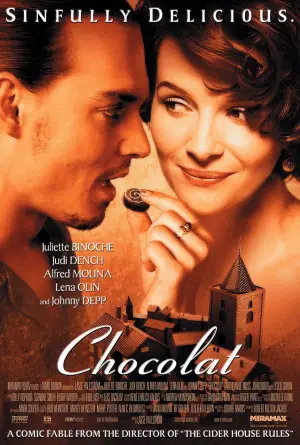 Poster to the movie "Chocolat" #716830