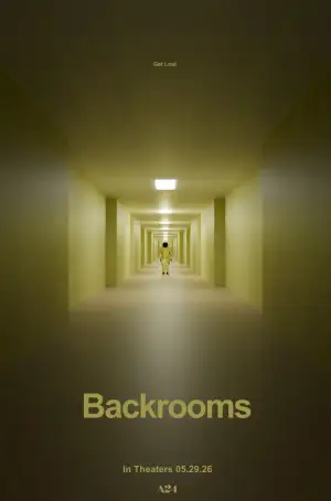 Poster to the movie "Backrooms" #797388