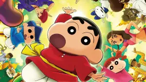 Backdrop to the movie "Crayon Shin-chan the Movie: Super Hot! The Spicy Kasukabe Dancers" #571569