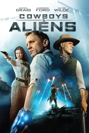 Poster to the movie "Cowboys & Aliens" #701342