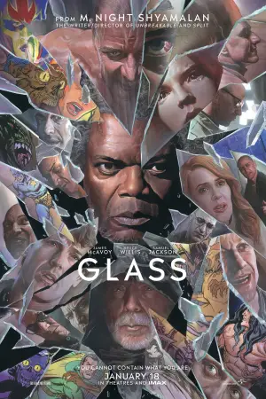 Poster to the movie "Glass" #638570
