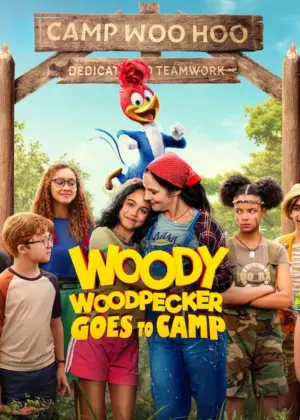 Movie poster "Woody Woodpecker Goes to Camp"