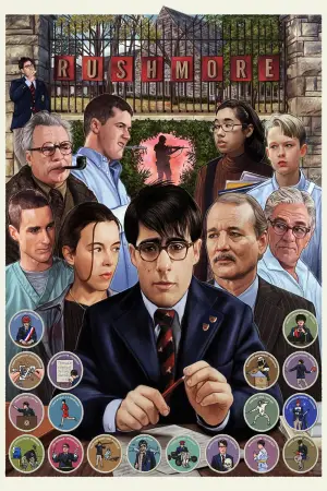 Poster to the movie "Rushmore" #871754