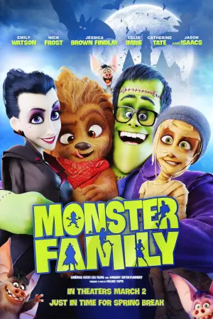 Poster to the movie "Monster Family" #310126