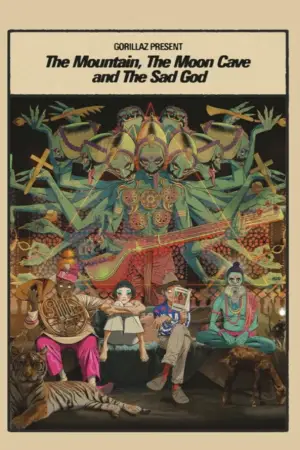 Poster to the movie "Gorillaz Present: The Mountain, The Moon Cave and The Sad God" #812379