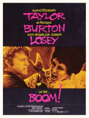 Poster to the movie "Boom!" #738619
