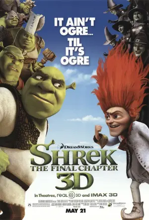 Poster to the movie "Shrek Forever After" #19495