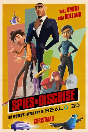 Poster to the movie "Spies in Disguise" #36800