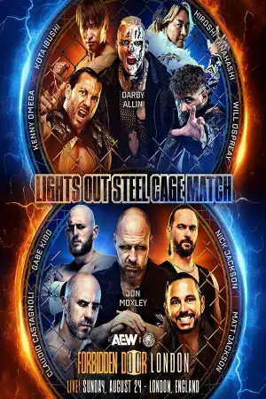 Poster to the movie "AEW x NJPW: Forbidden Door 2025" #671456