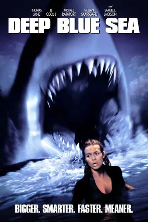 Poster to the movie "Deep Blue Sea" #683488