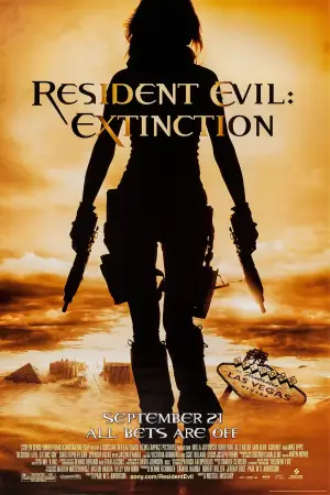 Poster to the movie "Resident Evil: Extinction" #691710
