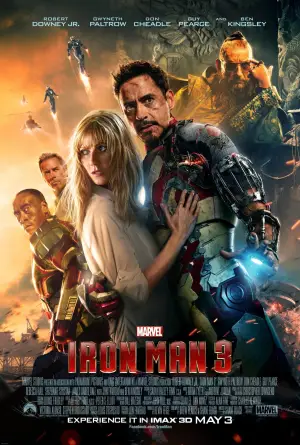 Poster to the movie "Iron Man 3" #830260