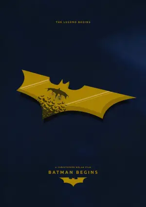Poster to the movie "Batman Begins" #768063