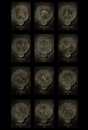 Poster to the movie "The Hunger Games" #442616