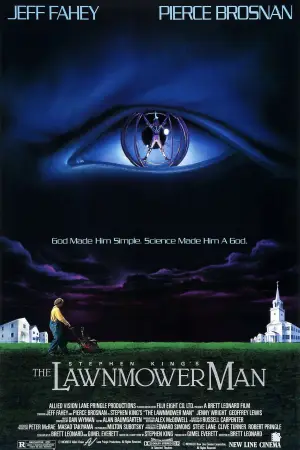 Poster to the movie "The Lawnmower Man" #792489