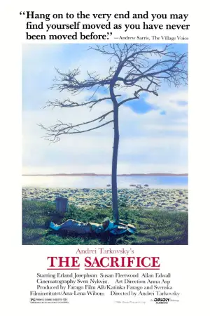 Poster to the movie "The Sacrifice" #755229