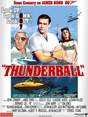 Poster to the movie "Thunderball" #640914